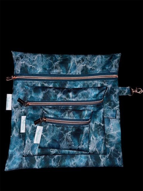 Eco-Friendly Reusable Bags - Waterproof 3-Pack Set